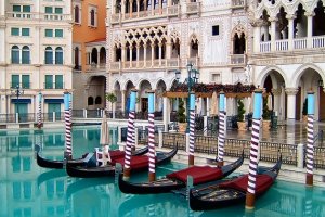 Venetian Hotel and Gondola Rides 